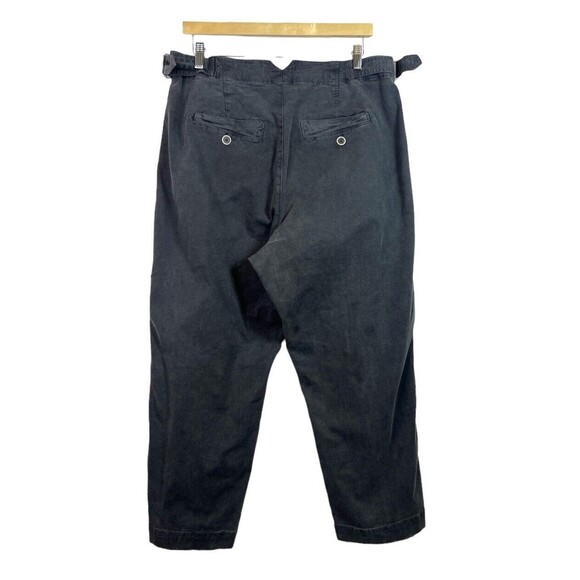 Anthropologie Gray Slouched High Rise Trousers Pants Size 32 - Picture 2 of 12